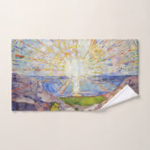 Edvard Munch - The Sun 1911 Bad Handdoek (Handdoek)