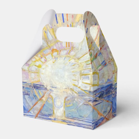 Edvard Munch - The Sun 1911 Bedankdoosjes (Achterkant)