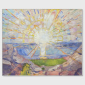 Edvard Munch - The Sun 1911 Cadeaupapier (Vlak)