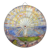 Edvard Munch - The Sun 1911 Dartbord (Voorkant)