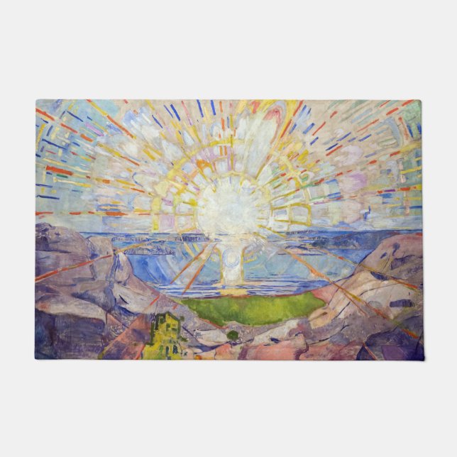 Edvard Munch - The Sun 1911 Deurmat (Voorkant)