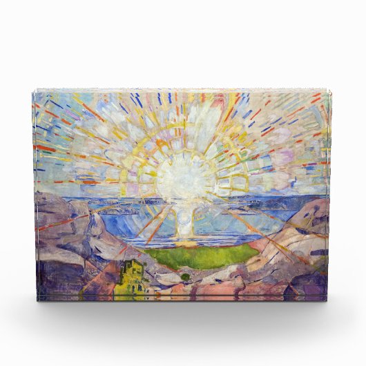 Edvard Munch - The Sun 1911 Fotoblokken (Voorkant)