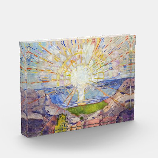 Edvard Munch - The Sun 1911 Fotoblokken (Links)