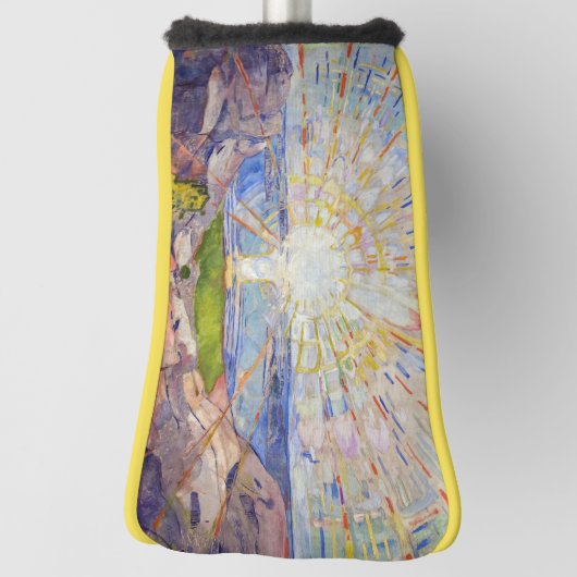 Edvard Munch - The Sun 1911 Golfheadcover (Draai 90)