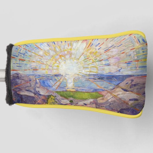 Edvard Munch - The Sun 1911 Golfheadcover (Voorkant)