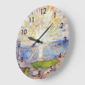 Edvard Munch - The Sun 1911 Grote Klok (Hoek)