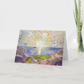 Edvard Munch - The Sun 1911 Kaart (Voorkant)