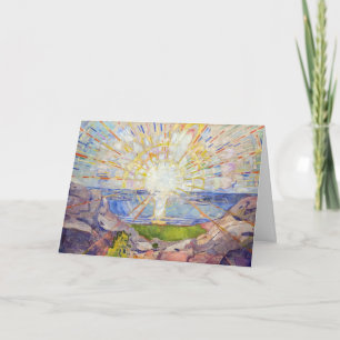 Edvard Munch - The Sun 1911 Kaart