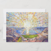 Edvard Munch - The Sun 1911 Kaart (Voorkant)
