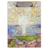 Edvard Munch - The Sun 1911 Klembord (Voorkant)