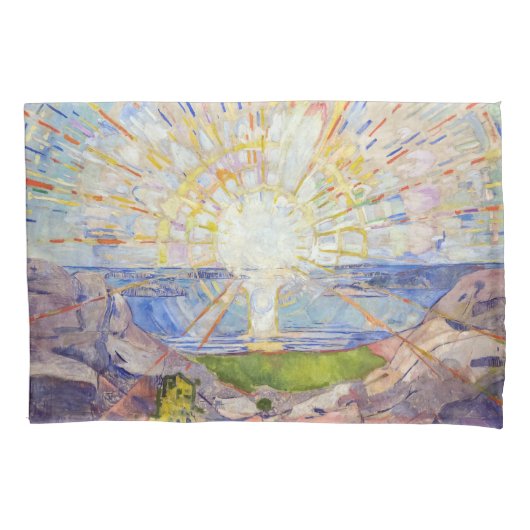 Edvard Munch - The Sun 1911 Kussensloop (Voorkant)