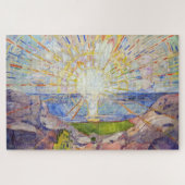 Edvard Munch - The Sun 1911 Legpuzzel (Horizontaal)