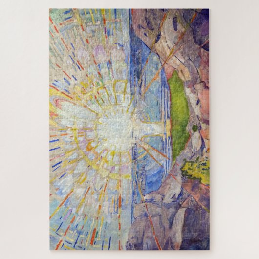 Edvard Munch - The Sun 1911 Legpuzzel (Verticaal)