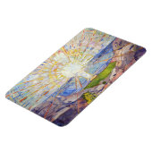 Edvard Munch - The Sun 1911 Magneet (Linkerzijde)