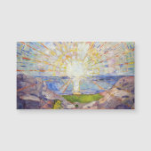 Edvard Munch - The Sun 1911 Magnetic Kaart (Voorkant)