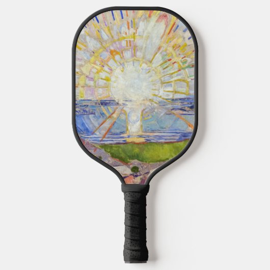 Edvard Munch - The Sun 1911 Pickleball Paddle (Voorkant)