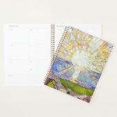 Edvard Munch - The Sun 1911 Planner (Display)