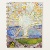 Edvard Munch - The Sun 1911 Planner (Voorkant)