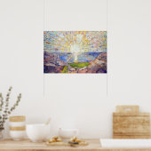 Edvard Munch - The Sun 1911 Poster (Keuken)