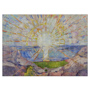 Edvard Munch - The Sun 1911 Snijplank