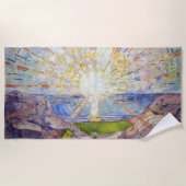 Edvard Munch - The Sun 1911 Strandlaken (Voorkant)