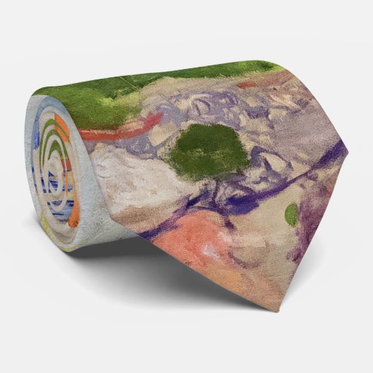 Edvard Munch - The Sun 1911 Stropdas (Opgerold)