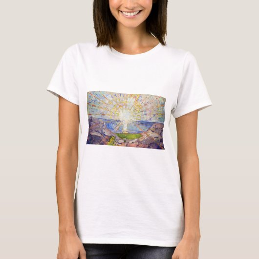Edvard Munch - The Sun 1911 T-shirt (Voorkant)