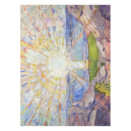 Edvard Munch - The Sun 1911 Tafelkleed (Voorkant)