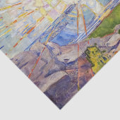 Edvard Munch - The Sun 1911 Tissuepapier (Detail)