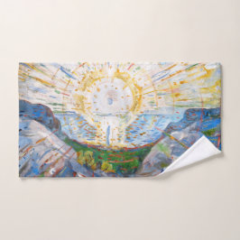 Edvard Munch - The Sun 1912 Bad Handdoek