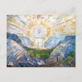 Edvard Munch - The Sun 1912 Briefkaart (Voorkant)