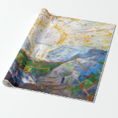 Edvard Munch - The Sun 1912 Cadeaupapier (Uitgerold)