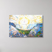 Edvard Munch - The Sun 1912 Canvas Afdruk (Voorkant)