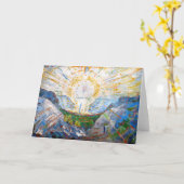 Edvard Munch - The Sun 1912 Kaart (Gele Bloem)