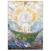 Edvard Munch - The Sun 1912 Klembord (Achterkant)