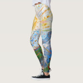 Edvard Munch - The Sun 1912 Leggings (Links)