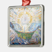 Edvard Munch - The Sun 1912 Metalen Ornament (Links)
