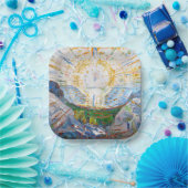 Edvard Munch - The Sun 1912 Papieren Bordje (Feest)