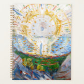 Edvard Munch - The Sun 1912 Planner (Voorkant)
