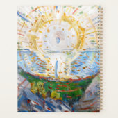 Edvard Munch - The Sun 1912 Planner (Achterkant)