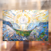 Edvard Munch - The Sun 1912 Raamsticker (Vel 2)