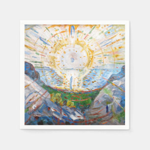 Edvard Munch - The Sun 1912 Servet