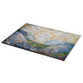 Edvard Munch - The Sun 1912 Snijplank (Hoek)