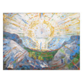 Edvard Munch - The Sun 1912 Tafelkleed (Voorkant (Horizontaal))