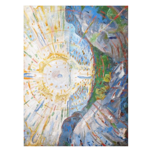 Edvard Munch - The Sun 1912 Tafelkleed (Voorkant)