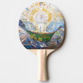 Edvard Munch - The Sun 1912 Tafeltennisbatje (Achterkant)