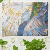 Edvard Munch - The Sun 1912 Theedoek (Gevouwen)