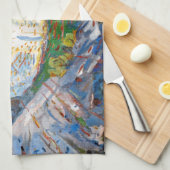 Edvard Munch - The Sun 1912 Theedoek (Quarter Fold)