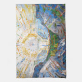 Edvard Munch - The Sun 1912 Theedoek (Verticaal)