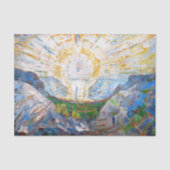 Edvard Munch - The Sun 1912 Tissuepapier (Voorkant)